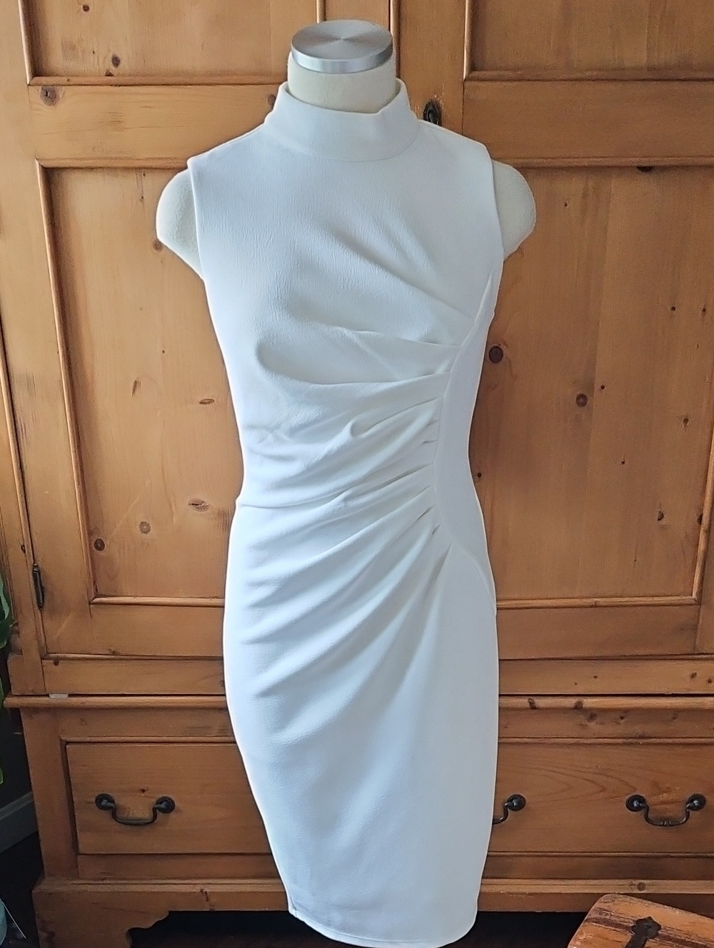 Gabrielle Union Bodycon White Dress Size XS
